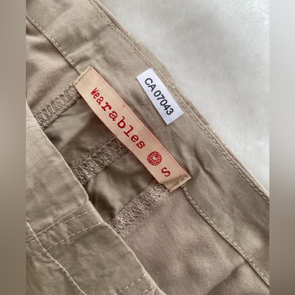 COTTON TAUPE NUDE DRESS - Picture 4 of 5